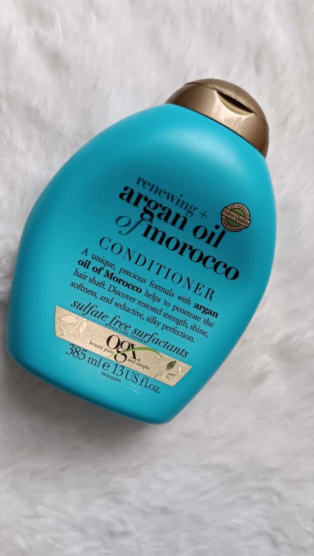 OGX Renewing Argan Oil of Morocco Shampoo review photo by Emmasimple