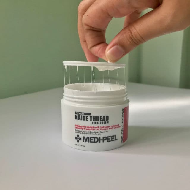 medi-peel Premium Naite Thread Neck Cream review photo by ByAngellll