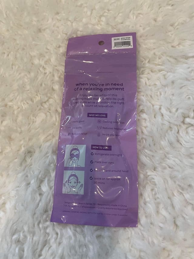 AOA Studio Cooling Gel Eye Mask review photo by stylishselections