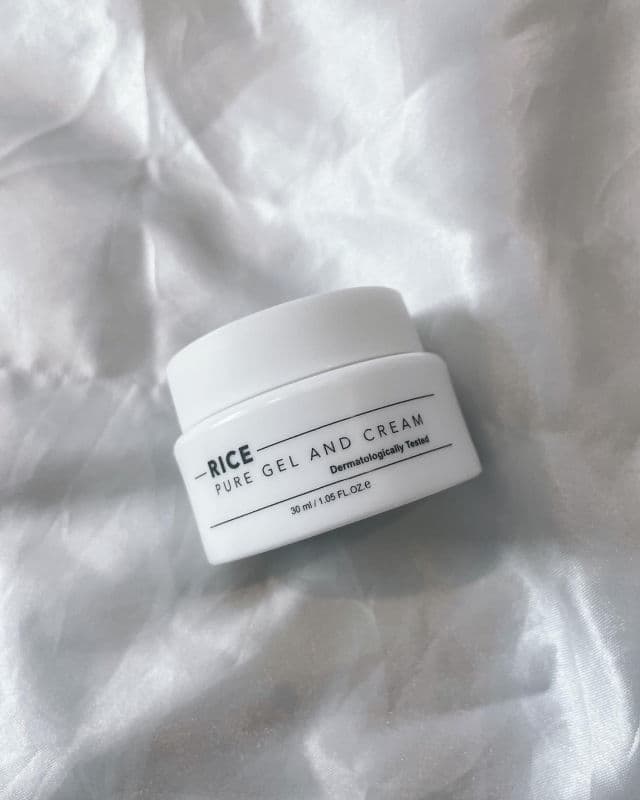 Rice Pure Gel and Cream product review