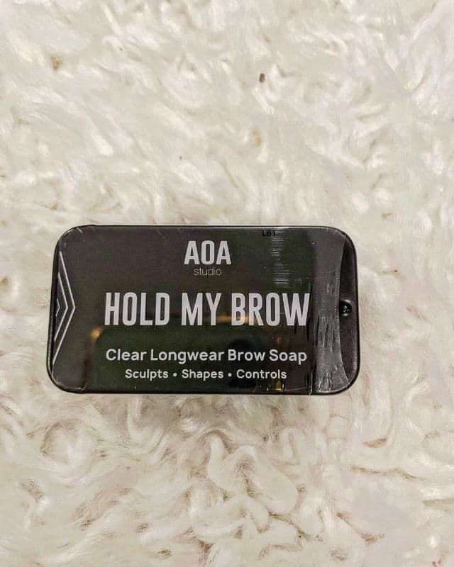 AOA Studio Hold My Brow Soap review photo by stylishselections