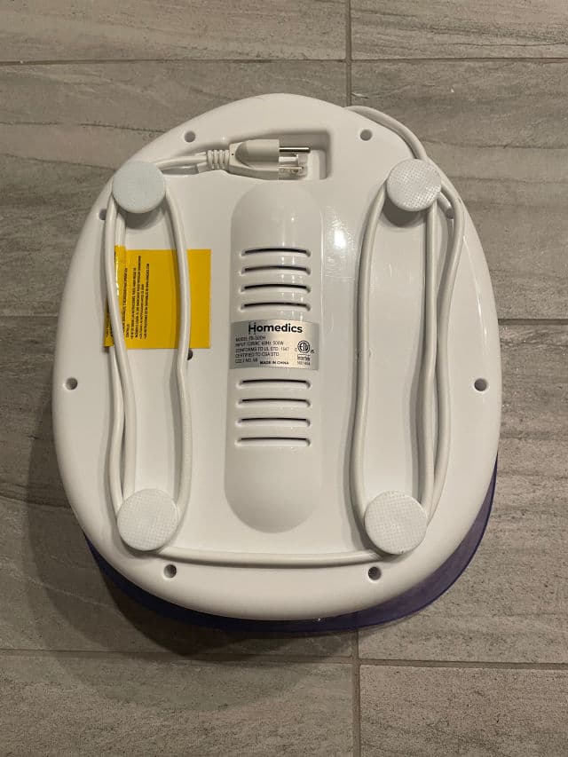 Homedics Salt-N-Soak Footbath with Heat Boost review photo by stylishselections