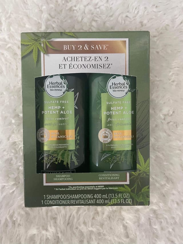 Herbal Essences Sulfate Free Hemp + Potent Aloe Shampoo review photo by stylishselections