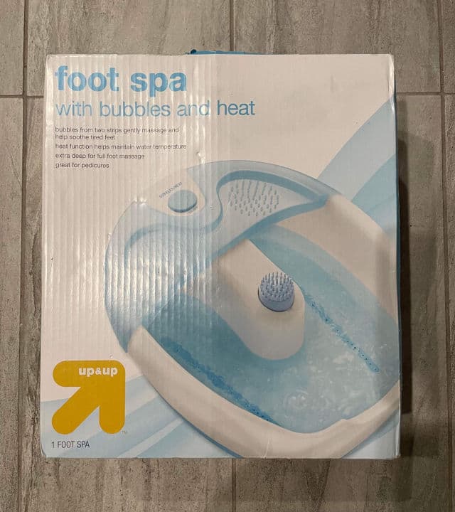 Up&Up Foot Bath with Bubbles & Heat review photo by stylishselections
