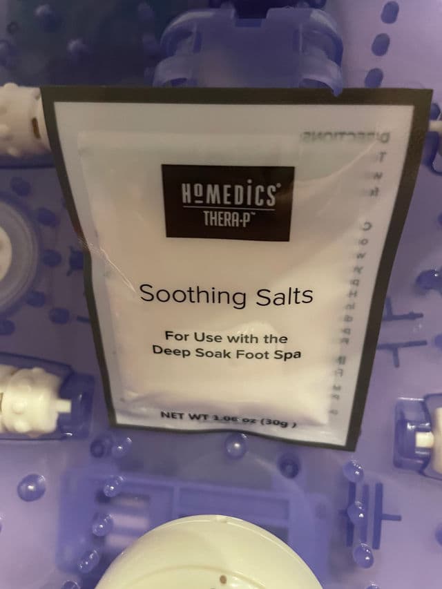 Homedics Salt-N-Soak Footbath with Heat Boost review photo by stylishselections