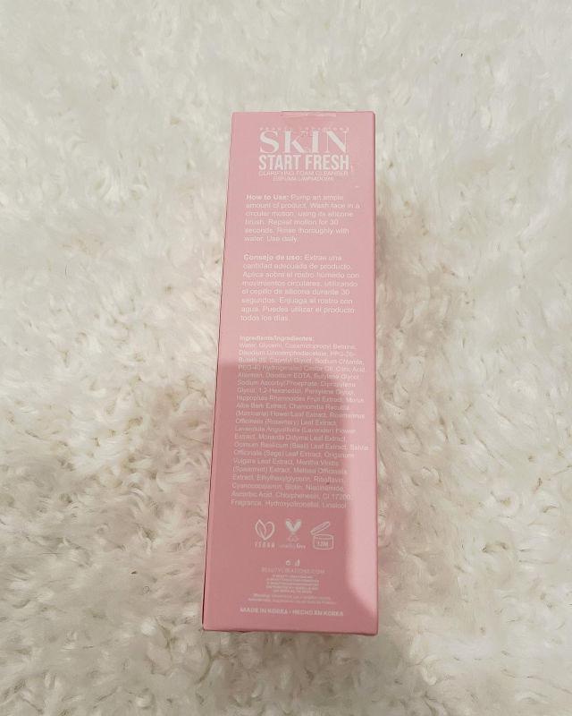 Start Fresh Clarifying Foam Cleanser product review