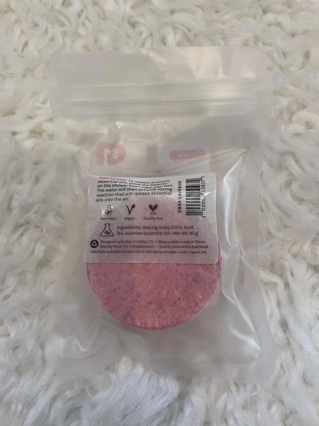 AOA Studio Shower Bomb - Rose review photo by stylishselections