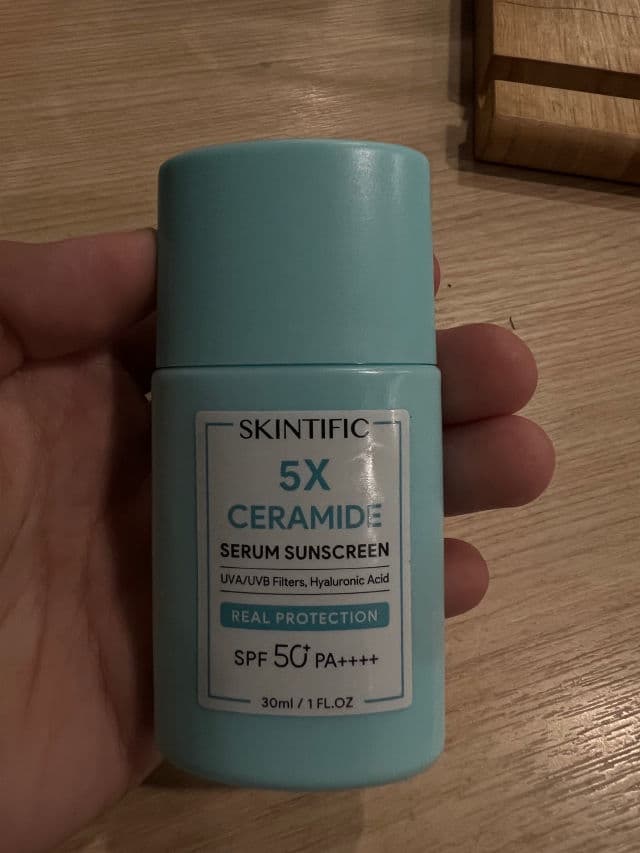 Skintific 5X Ceramide Serum Sunscreen SPF50 PA++++ review photo by tracywen