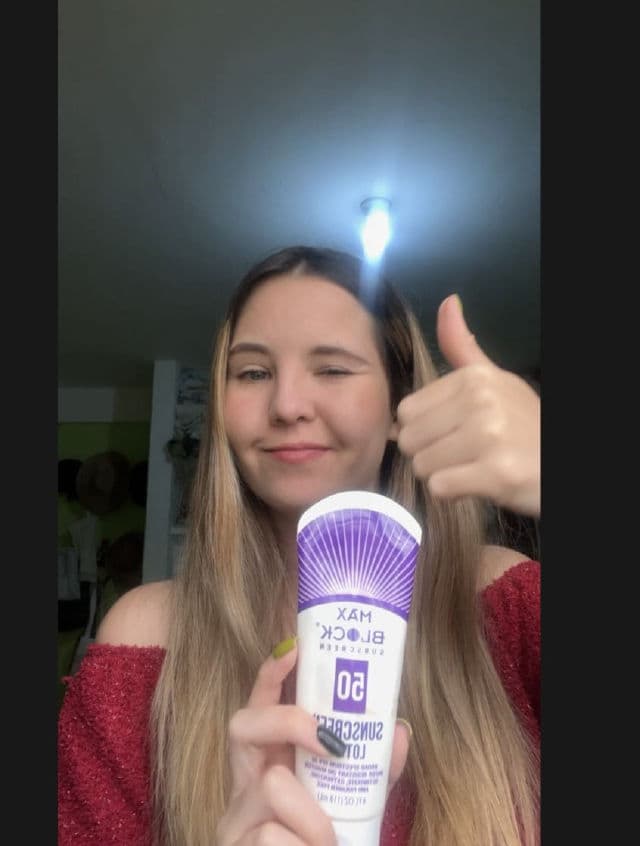 Max Block 50 SPF Sunscreen Lotion review photo by adriicsmith