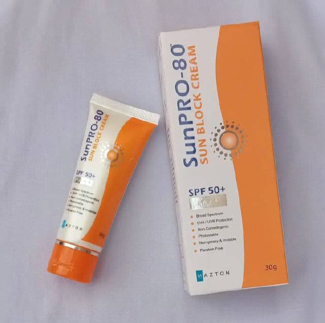 Mazton Skin Solutions SunPRO 80 Cream SPF 80 PA ++ review photo by yusrakkk