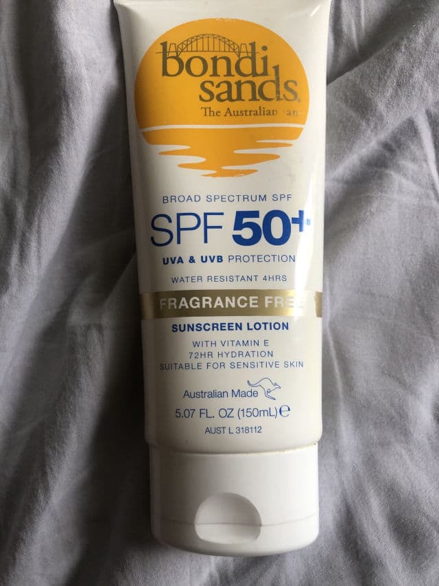 Bondi Sands SPF 50+ Body Sunscreen Lotion review photo by Livz