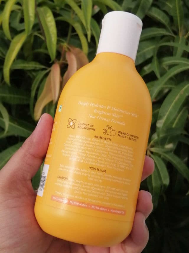 Aqualogica Glow+ Silky Body Lotion review photo by Rijola
