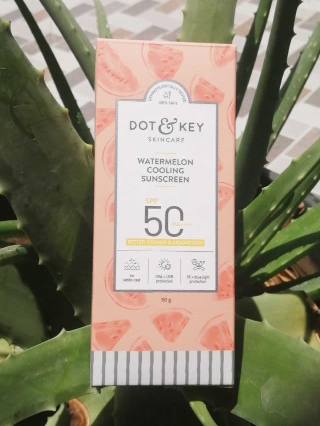 Dot & Key Watermelon Cooling Sunscreen SPF 50 PA+++ review photo by Rijola