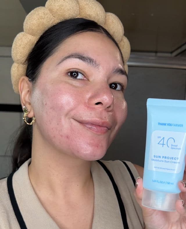 THANK YOU FARMER Sun Project Moisture Sun Cream SPF40 review photo by rbkdevelasco