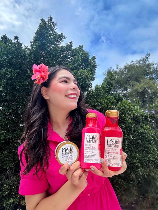 Maui Moisture Lightweight Hydration + Hibiscus Water Shampoo review photo by rbkdevelasco
