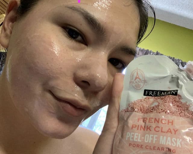 Freeman Pore Clearing French Pink Clay Peel-Off Mask review photo by rbkdevelasco