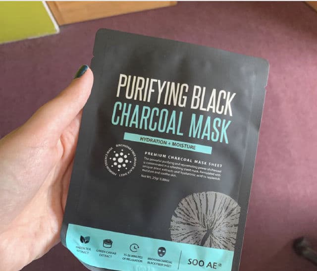 Soo'Ae Black Charcoal Bubble Sheet Mask review photo by rbkdevelasco