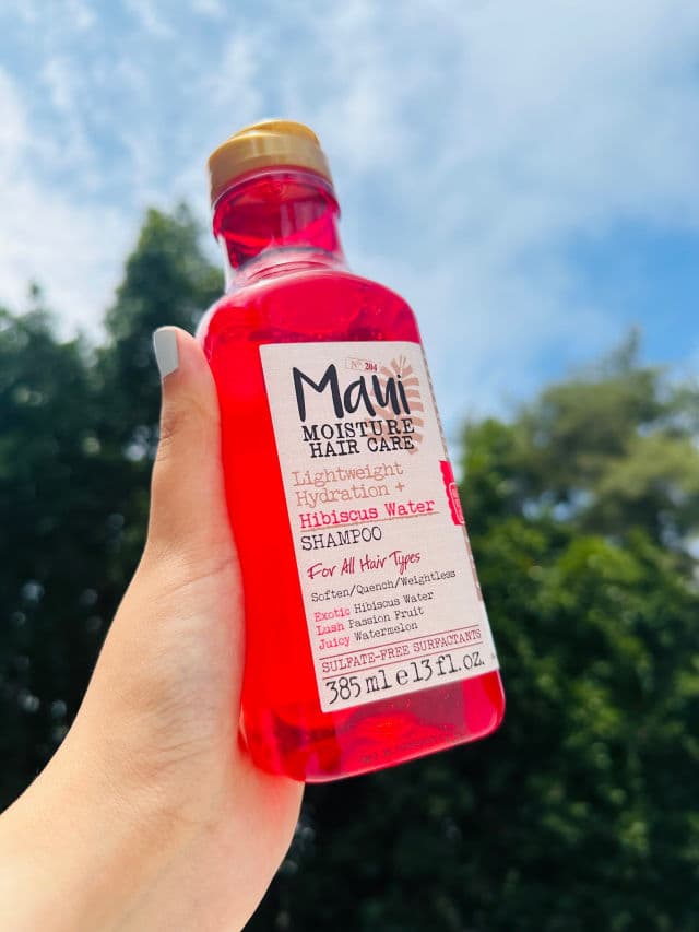 Maui Moisture Lightweight Hydration + Hibiscus Water Shampoo review photo by rbkdevelasco