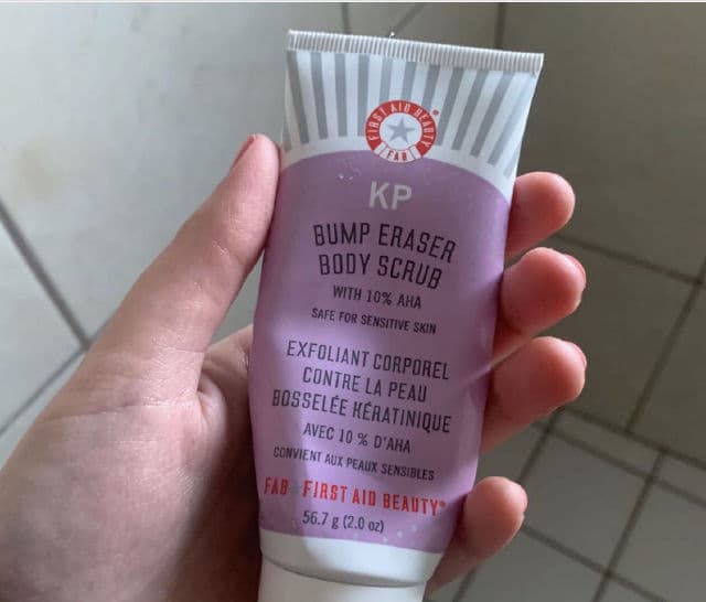 First Aid Beauty KP Bump Eraser Body Scrub review photo by rbkdevelasco