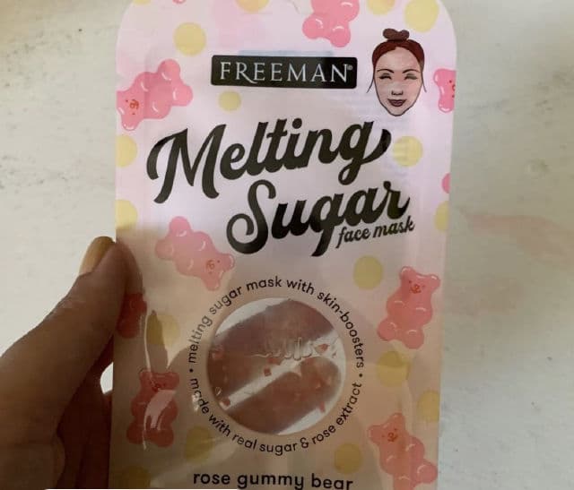 Freeman Melting Sugar Face Mask Moisturizing Rose Gummy Bear review photo by rbkdevelasco