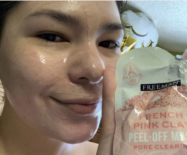Freeman Pore Clearing French Pink Clay Peel-Off Mask review photo by rbkdevelasco