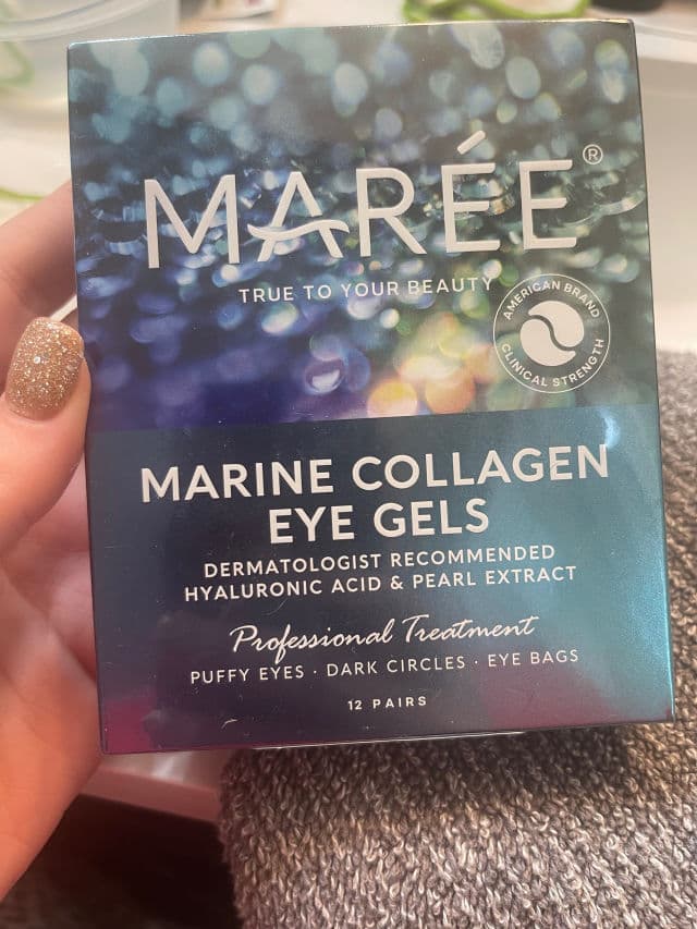 Marée Marine Collagen Eye Gels review photo by KaySmith