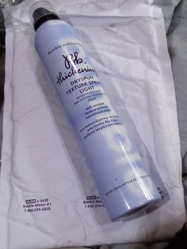 Bumble and bumble. Thickening Dryspun Texture Spray review photo by GYPSYPOTIONS94