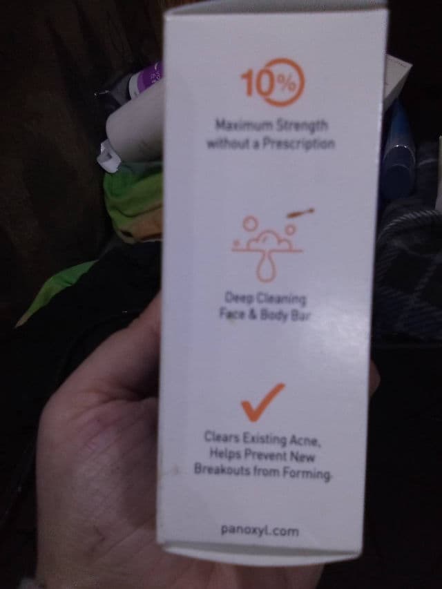 PanOxyl Bar 10%, Maximum Strength Acne Wash review photo by GYPSYPOTIONS94