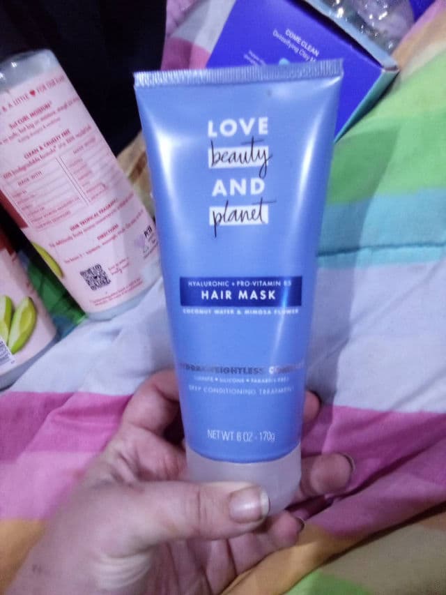 Love Beauty and Planet Coconut Water & Mimosa Flower Deep Conditioning Hair Mask review photo by GYPSYPOTIONS94