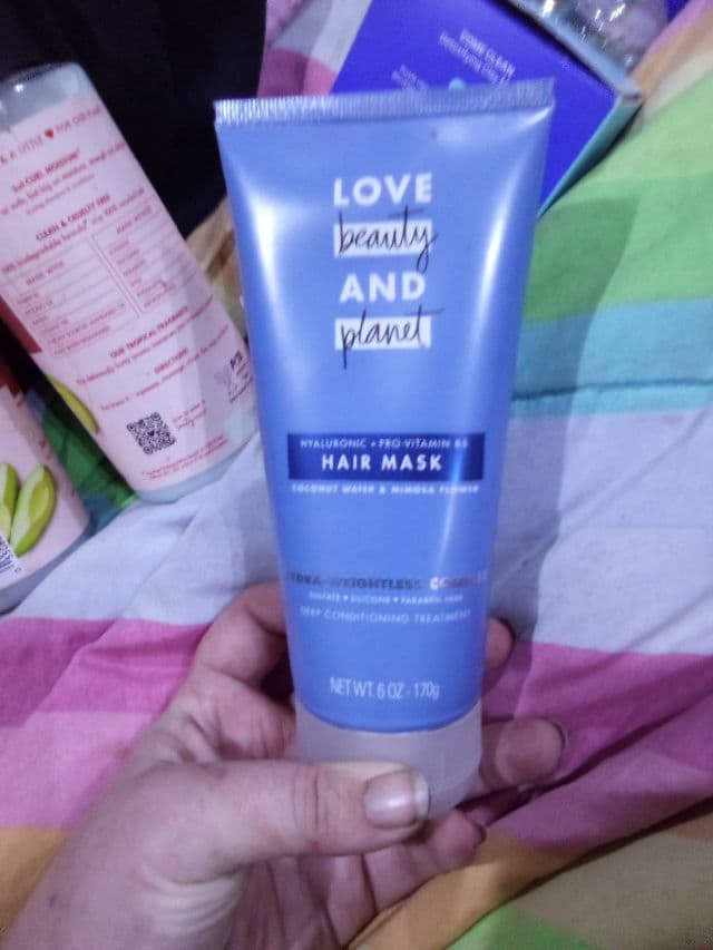 Love Beauty and Planet Coconut Water & Mimosa Flower Deep Conditioning Hair Mask review photo by GYPSYPOTIONS94