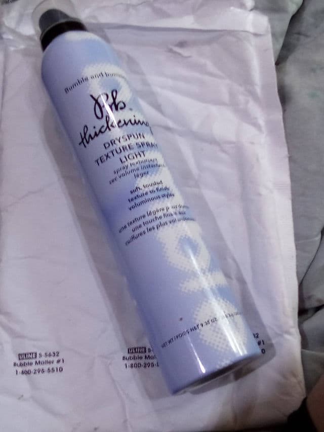 Bumble and bumble. Thickening Dryspun Texture Spray review photo by GYPSYPOTIONS94
