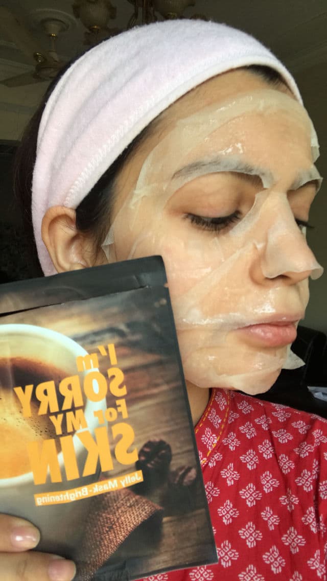I'm Sorry For My Skin Jelly Mask - Brightening  review photo by Farya