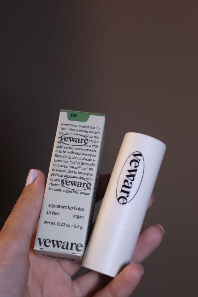 Veware Vegan Signature Lip Balm review photo by Farya