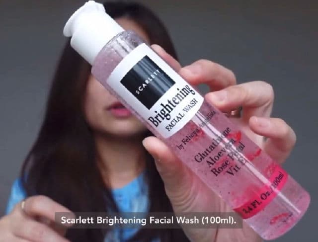 Scarlett Whitening Whitening Facial Wash Normal to Dry Skin review photo by Meikrr