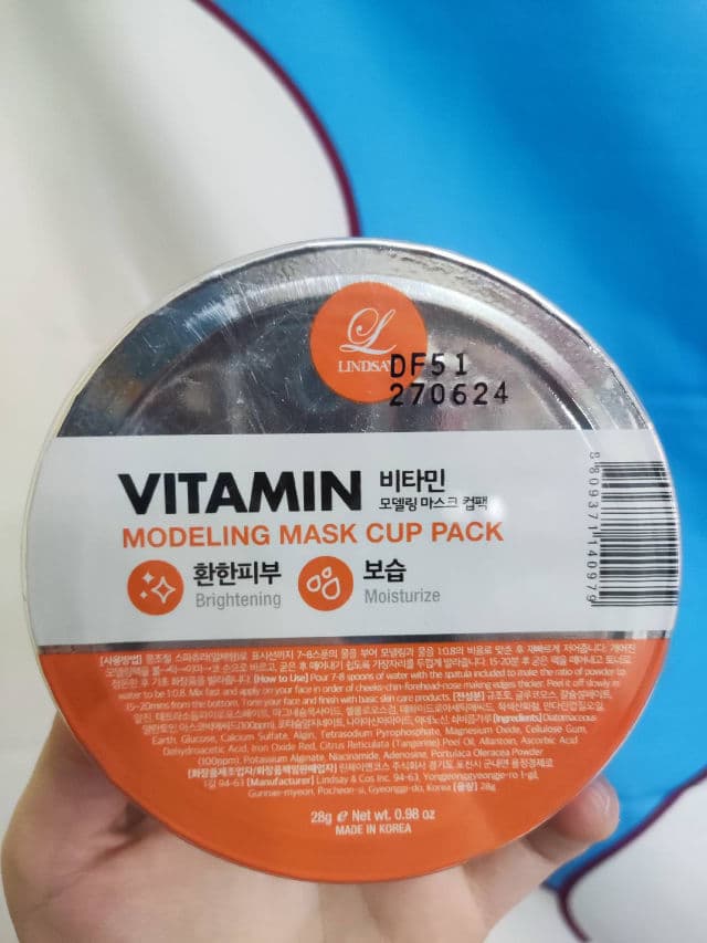 LINDSAY Vitamin Modeling Mask review photo by Emmacon2m