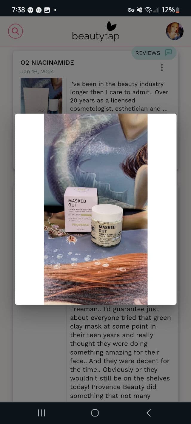 Provence Beauty Masked Out French Green Clay Mask review photo by DaniLee