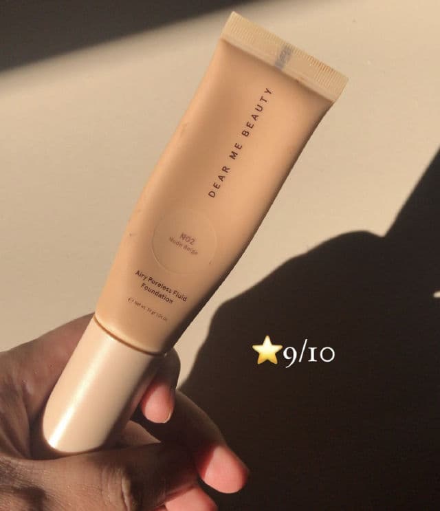 Dear Me Beauty Airy Poreless Fluid Foundation review photo by BiyaSkin