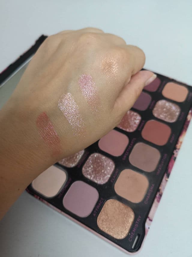 Makeup Revolution Forever Flawless Regal Romance Eyeshadow Palette review photo by lauryte