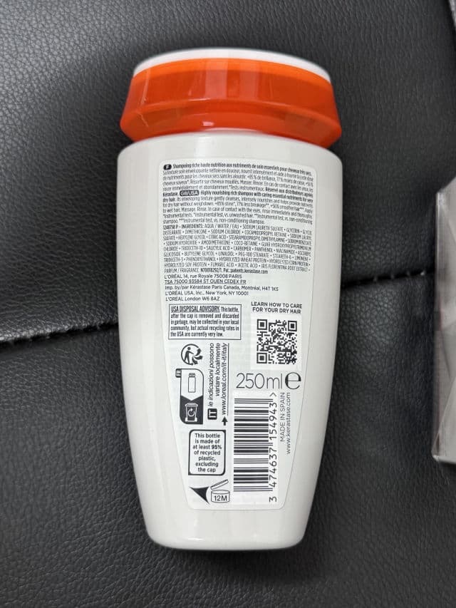 Kerastase Nutritive Bain Satin Shampoo review photo by lauryte