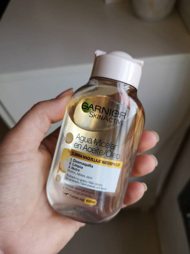 Garnier SkinActive Agua Micelar en Aceite review photo by lauryte