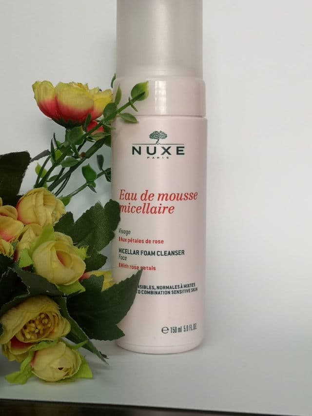Nuxe Micellar Foam Cleanser with Rose Petals review photo by lauryte