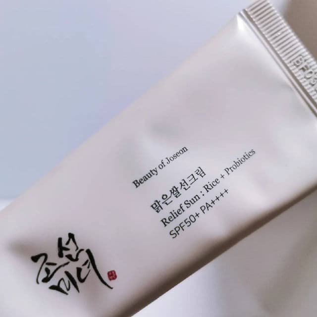 BEAUTY OF JOSEON Relief Sun Rice + Probiotics SPF50+ PA++++ review photo by Farahfrh