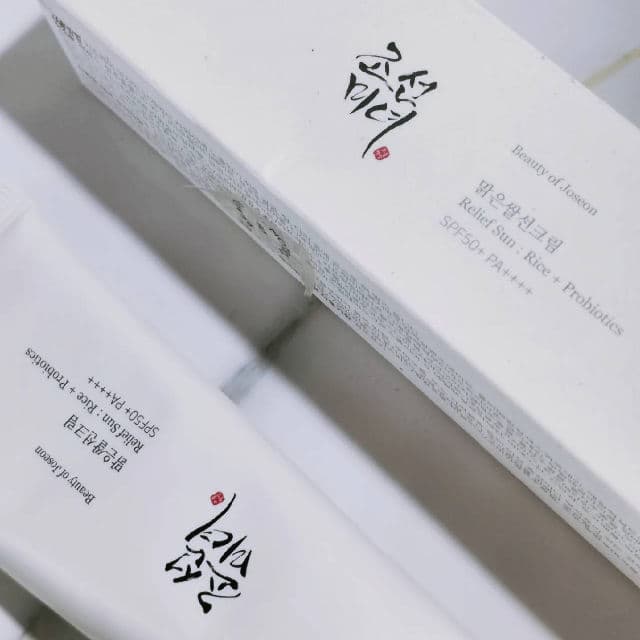 BEAUTY OF JOSEON Relief Sun Rice + Probiotics SPF50+ PA++++ review photo by Farahfrh
