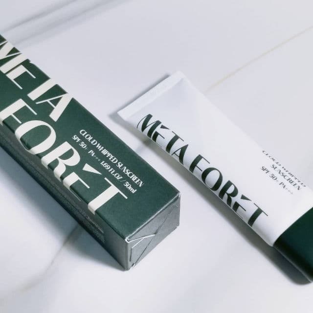 Meta Foret Cloud Whipped Sunscreen SPF50+ PA+++  review photo by Farahfrh