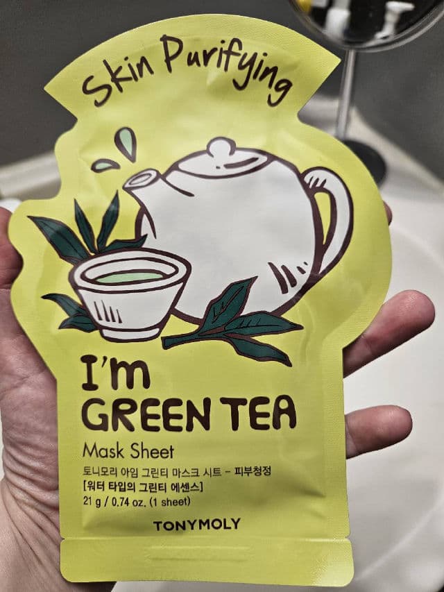 TONYMOLY I'm Green Tea Hydro-Burst Morning Mask review photo by rubyrubes