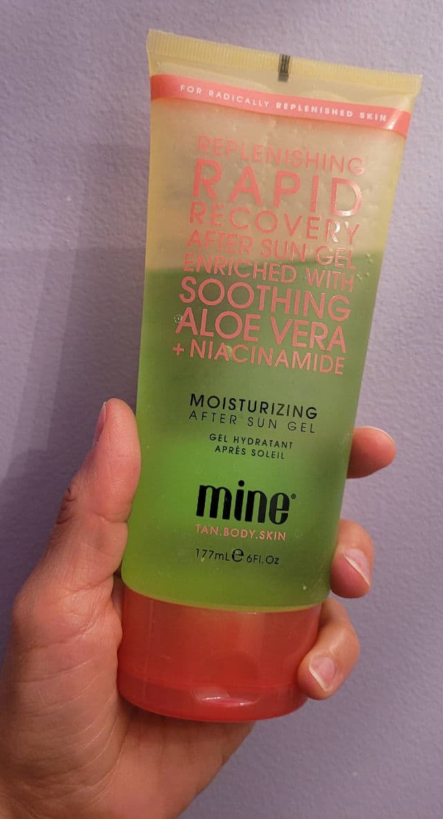 MineTan Rapid Recovery After Sun Gel review photo by jesstries