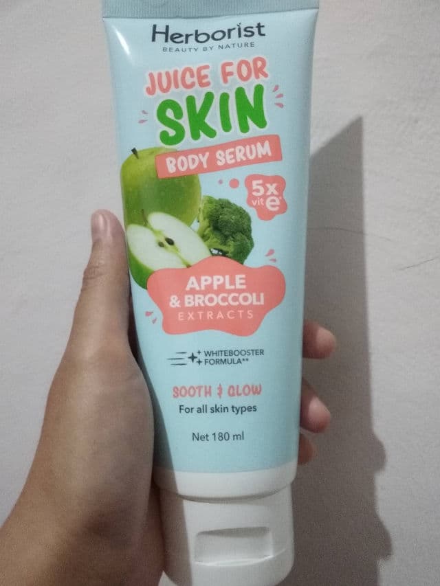Herborist Juice For Skin Body Serum - Apple & Broccoli review photo by RintamiNurFajriah