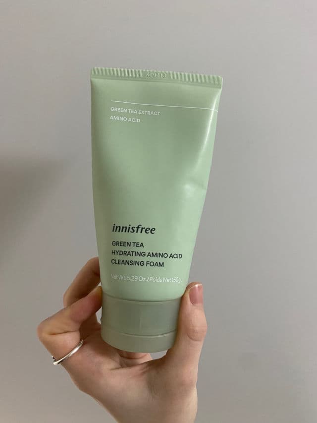 INNISFREE Green Tea Hydrating Amino Acid Cleansing Foam review photo by ememlb10