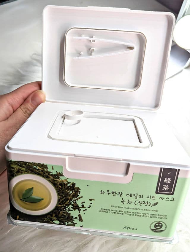 A'pieu Daily Sheet Mask - Green Tea review photo by cozycritique