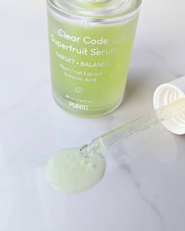 PURITO Clear Code Superfruit Serum review photo by cozycritique